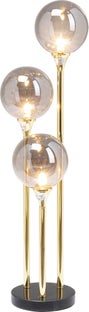 Lampa stołowa metalowa złota 18x83 cm – obraz-1