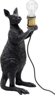 Настолна лампа Animal Kangaroo Black Matt 46cm – изображение-1.