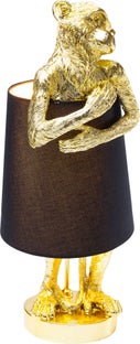 Bordslampa Animal Monkey - Apa, Guld 56cm – bild-1.