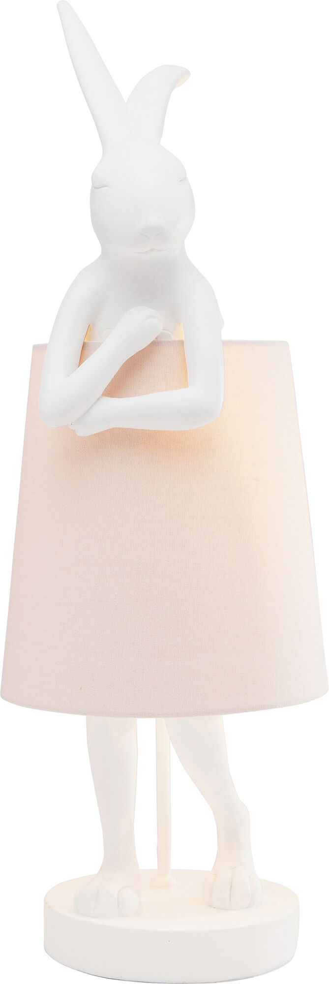 Bordslampa Animal Rabbit - Kanin, Vit 68cm – bild-1.