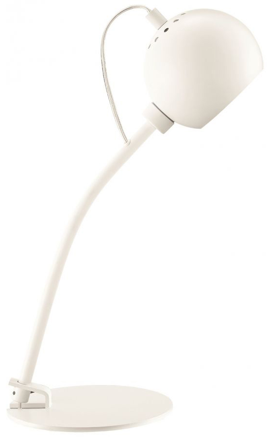 Lampa stołowa Ball 45 cm biała – obraz-1