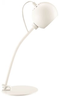 Lampa stołowa Ball 45 cm biała – obraz-1