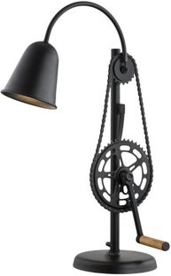 Lampa stołowa Bike 22x67 cm czarna – obraz-1