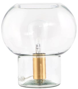 Lampa stołowa Bobbles 23x26 cm transparentna – obraz-1