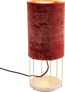 Lampa stołowa Cafeteria Lounge 16x40 cm różana – obraz-1