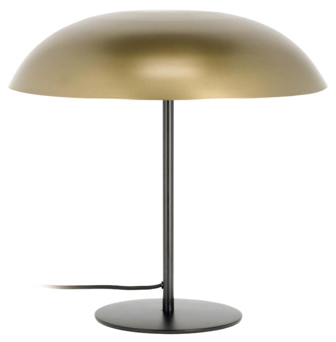 Lampa stołowa metalowa złota Ø44x42 cm – obraz-1