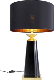 Lampa stołowa Classic Ø35x59 cm czarno-złota – grafika-1.