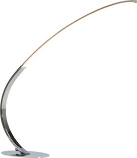 Lampa stołowa Codolo LED 60x50 cm chromowa – obraz-1