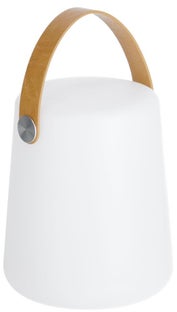 Lampa stołowa biała 28 cm – obraz-1