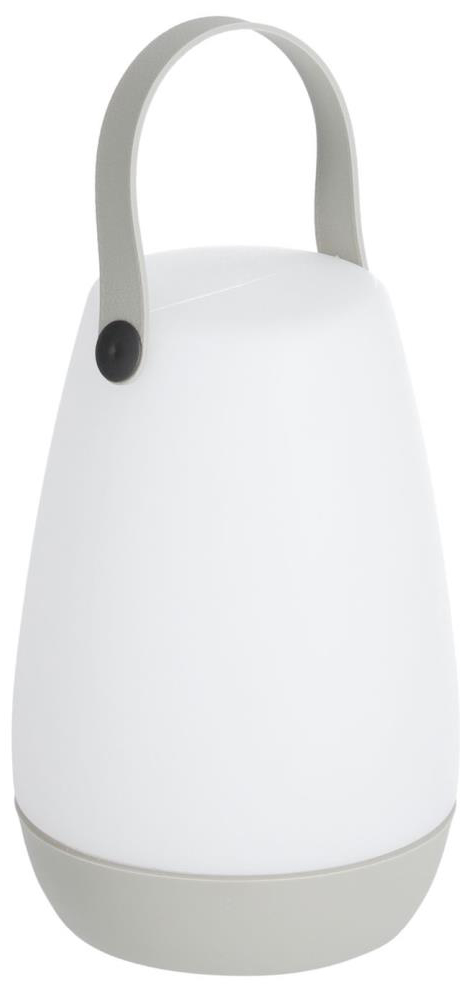Zewnętrzna lampa stołowa biała – obraz-1