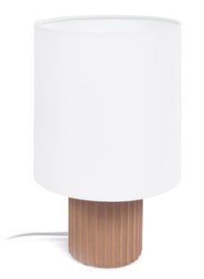 Lampa stołowa ∅17x28 cm terakota – obraz-1