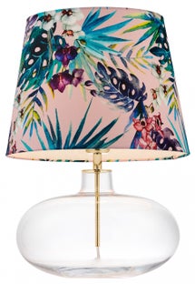 Lampa stołowa Feria 2 ∅38x55 cm różowa – obraz-1