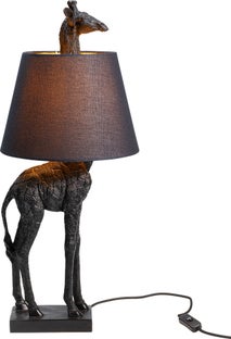 Lámpara mesa Animal Giraffe mate negro 71cm – Imagen-1.
