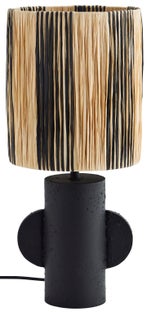 Lampa stołowa czarna Ø23x53 cm – obraz-1
