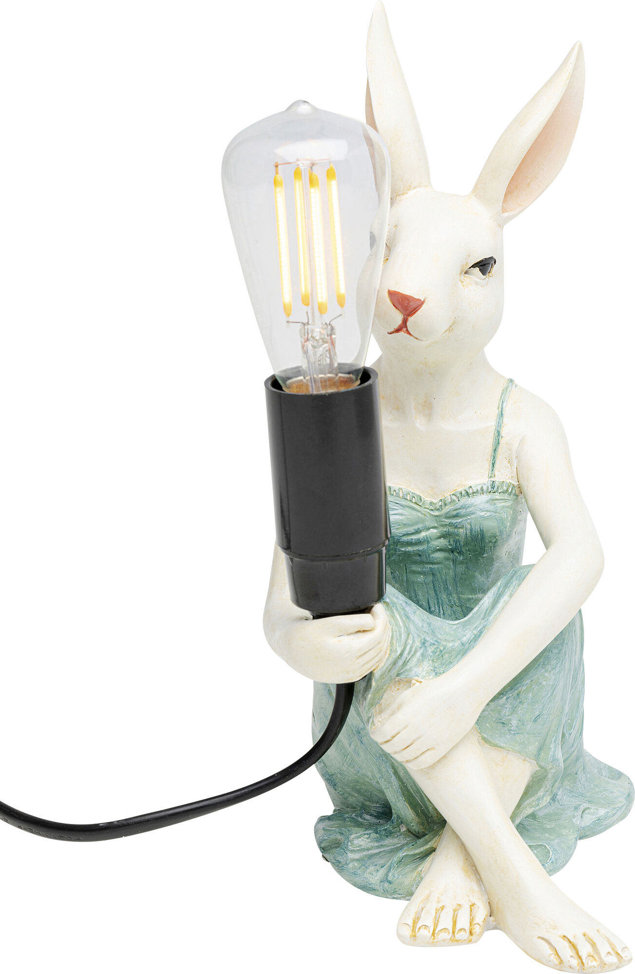 Настолна лампа Girl Rabbit 21cm – изображение-1.