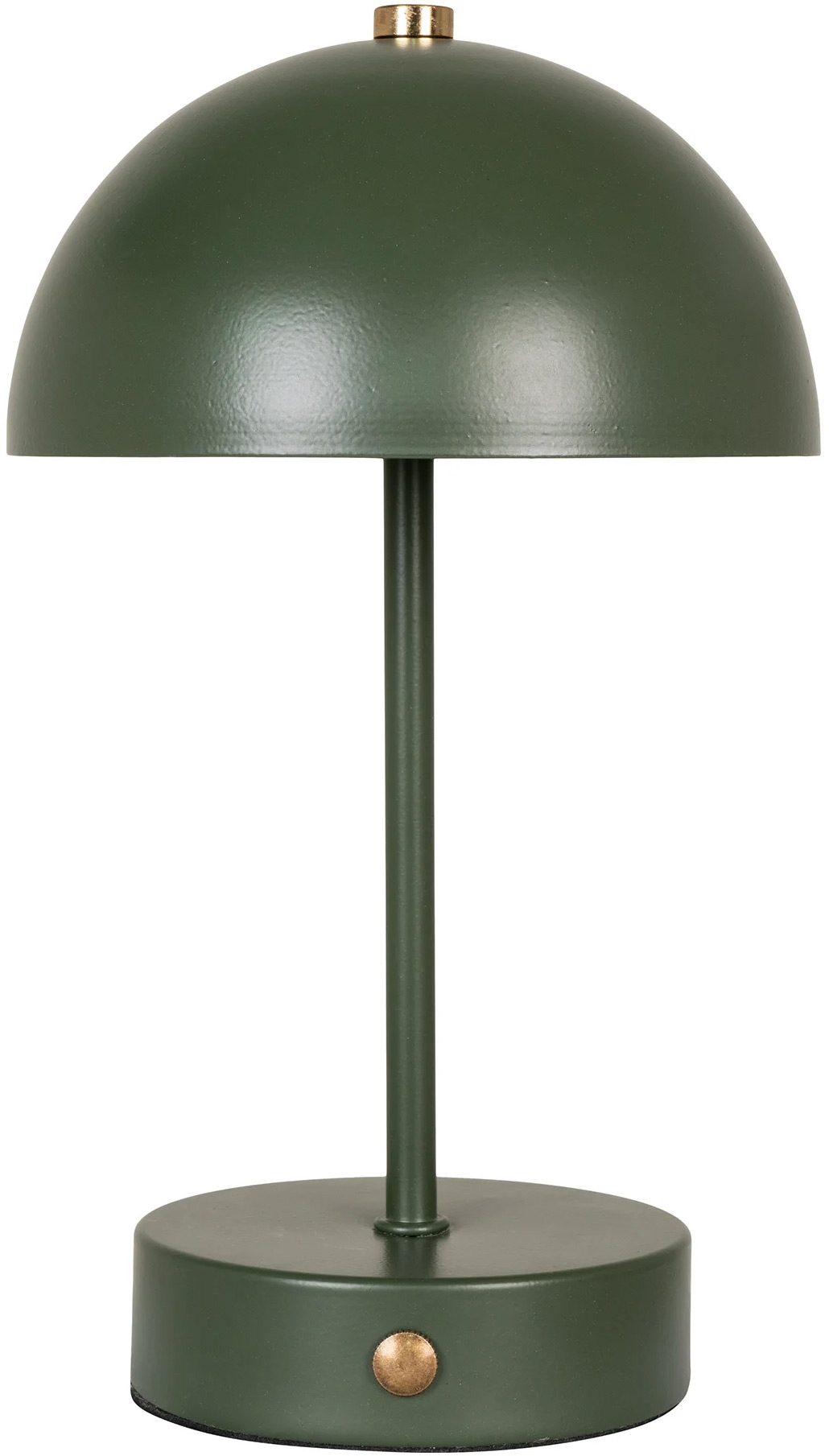 Lampa stołowa LED zielona metalowa ładowana na USB Ø16,5x25 cm – grafika-1.