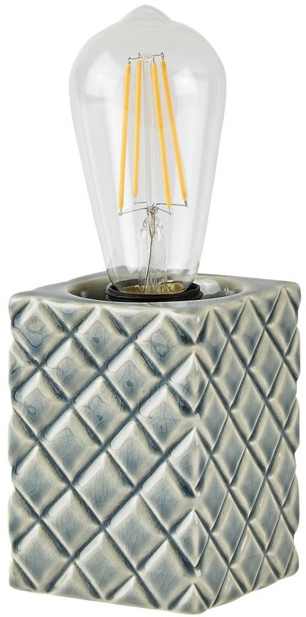 Lampa stołowa niebieska 13x15 cm – obraz-1