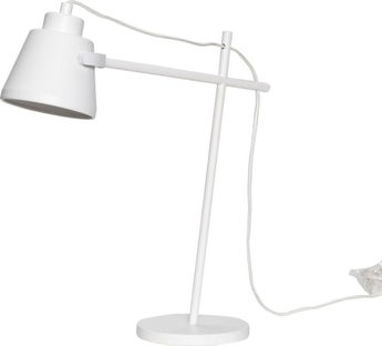 Lampa stołowa Mandy 40x41 cm biała – obraz-1