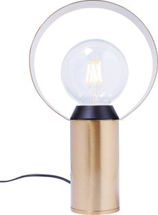 Miracle Ring LED Pöytävalaisin - Messinki, 17x29 cm – kuva-1.