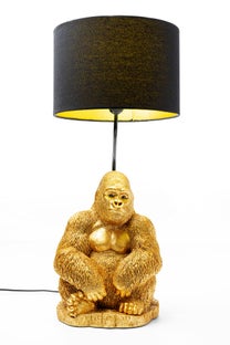 Lampa stołowa czarna 30x70 cm – obraz-1