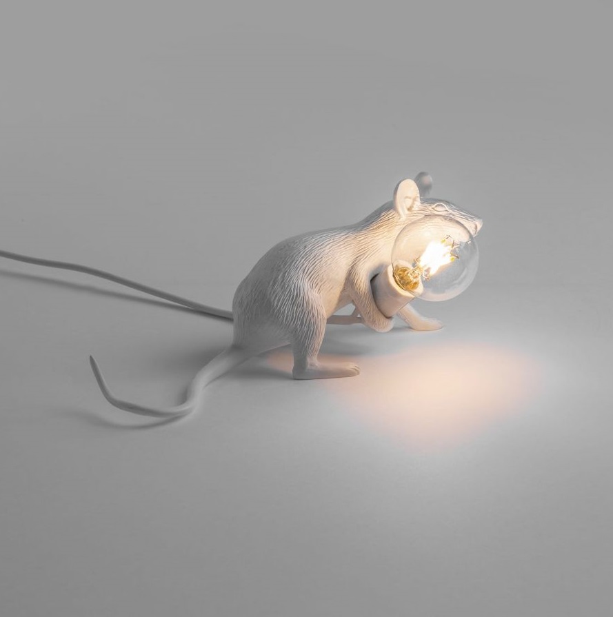 Lampa stołowa Mouse Lie Down – obraz-1