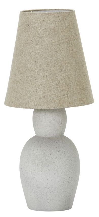 Lampa stołowa Orga ∅27x67 cm piaskowa – obraz-1