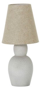 Lampa stołowa Orga ∅27x67 cm piaskowa – obraz-1