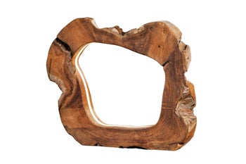 Lampa stołowa ORGANIC ARTWORK 45cm paski LED naturalne – grafika-1.