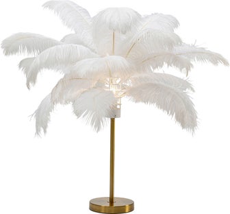 Bordslampa Feather Palm - Vit, 60cm – bild-1.