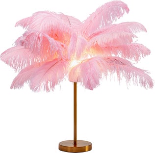 Stolna lampa Feather Palm Pink 60cm – slika-1.
