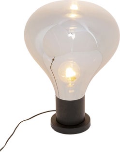 Lampa stołowa Pear Ø40x53 cm czarna – obraz-1