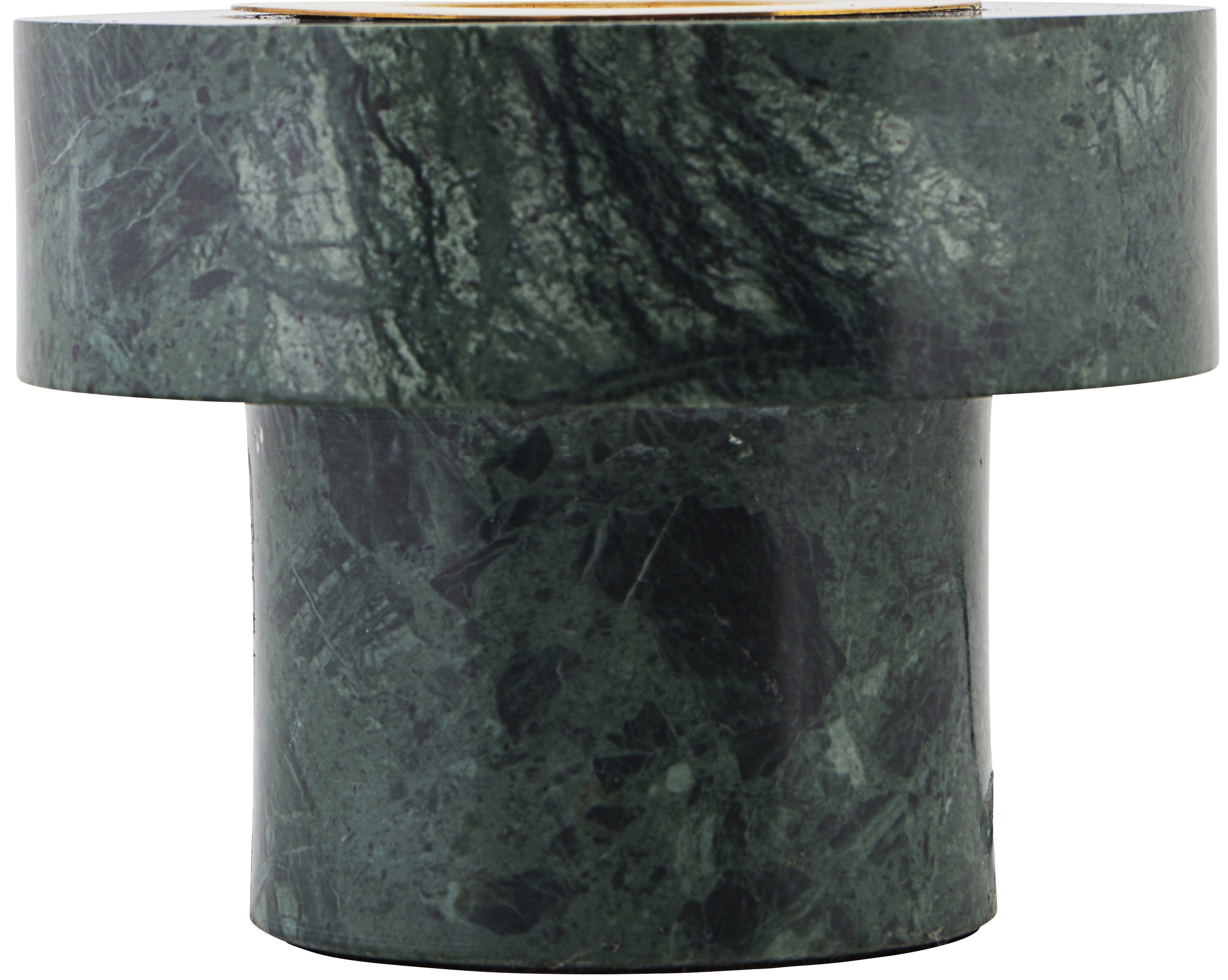 Lampa stołowa marmur zielona 13x10 cm – obraz-1