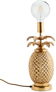 Lampa stołowa Pineapple Ø17x41 cm złota – obraz-1