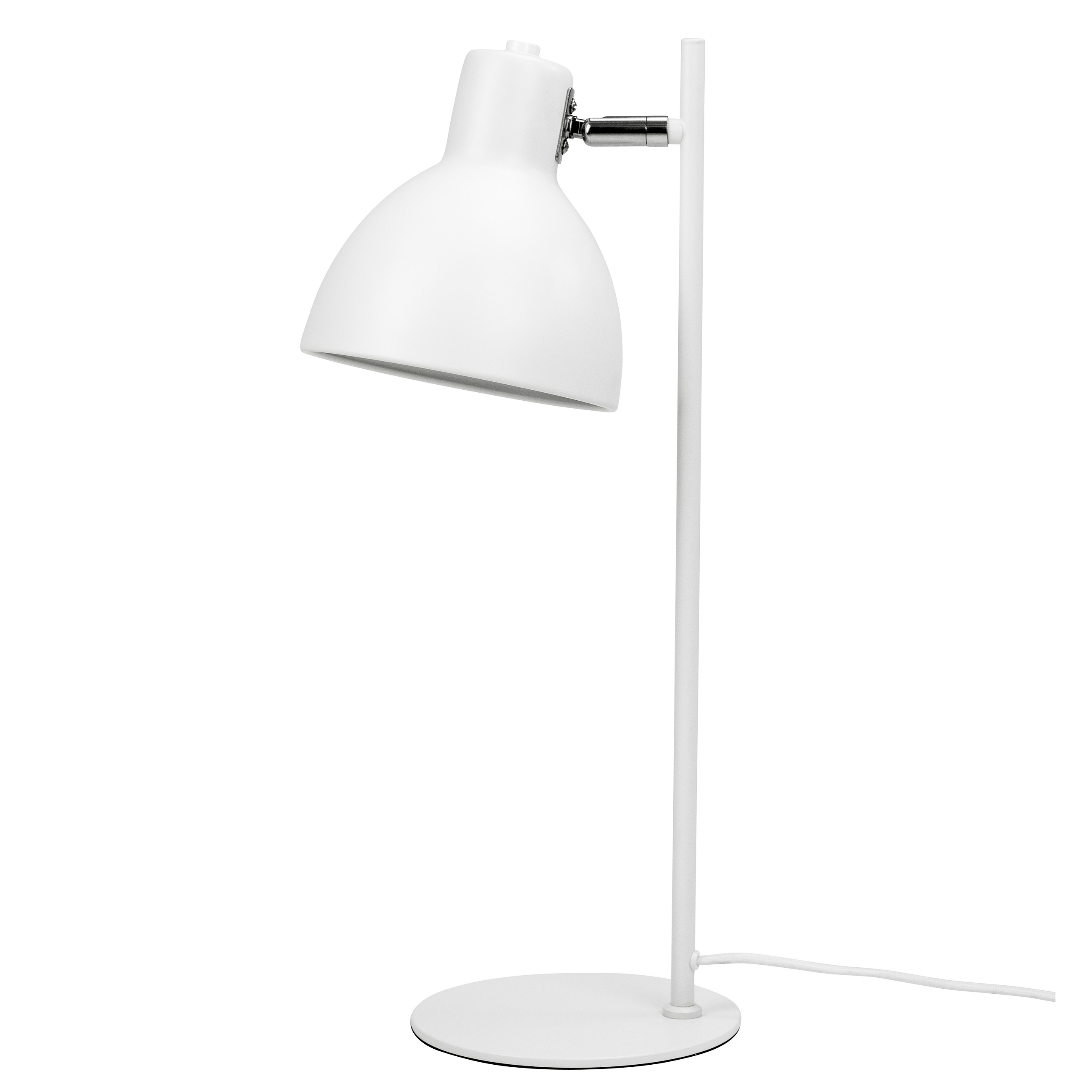 Lampa stołowa Skagen biała minimalistyczna z metalowym wykończeniem – grafika-1.