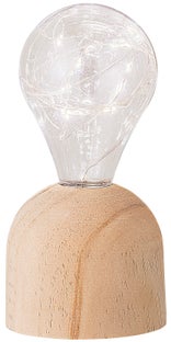 Lampa stołowa LED Ø9x17 cm – obraz-1