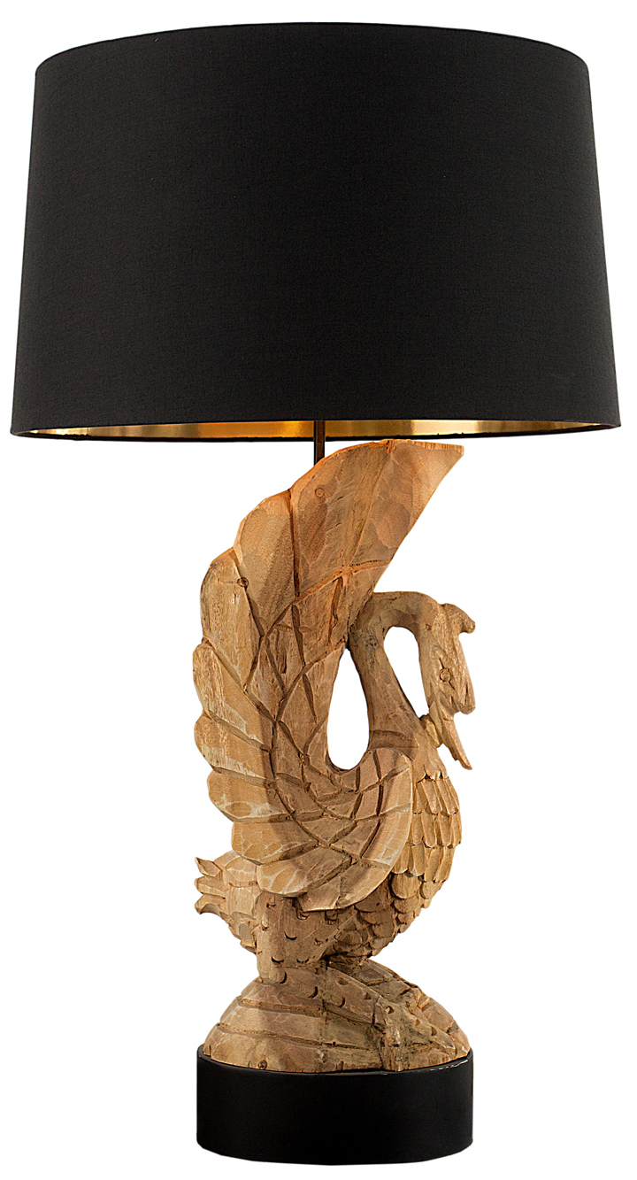 Lampa stołowa Swan – obraz-1