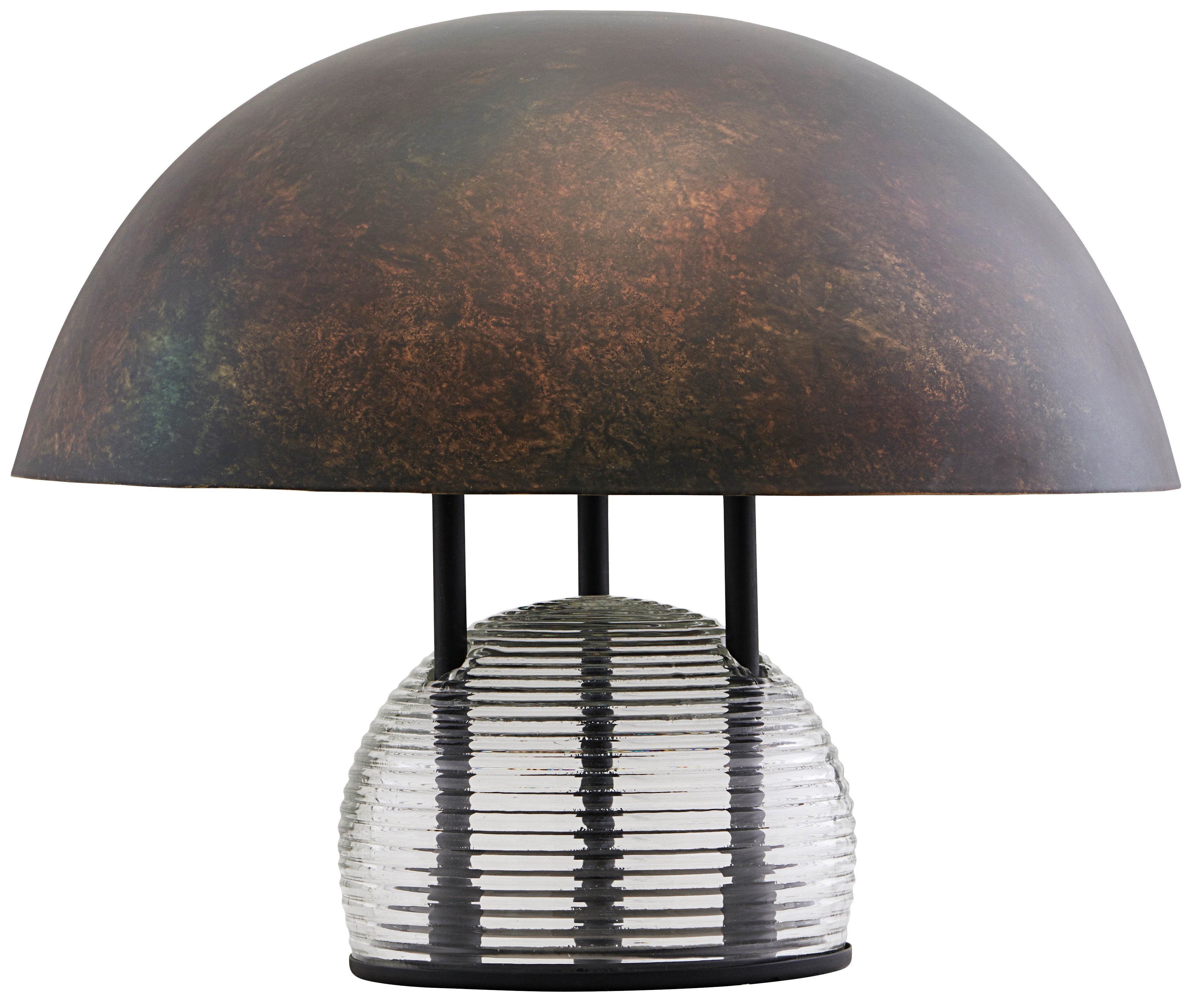 Lampa stołowa Umbra brązowa – obraz-1