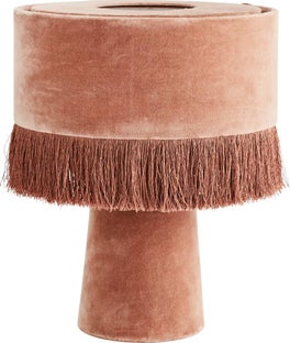 Lampa stołowa Velso ∅25x31 cm różowa – obraz-1