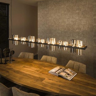 Lampa wisząca 14L cylinder mixed glass (G9) – grafika-1.