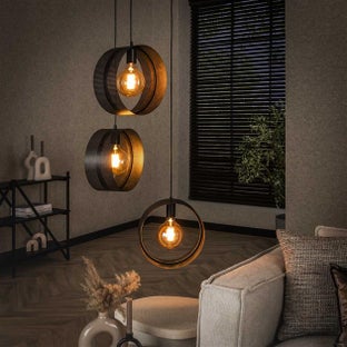 Lampa wisząca 3L pierścień perforowany – grafika-1.