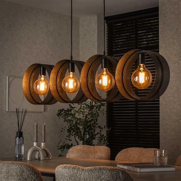 Lampa wisząca 4L pierścień perforowany – grafika-1.