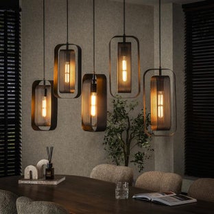 Lampa wisząca 5L mesh rotate – grafika-1.
