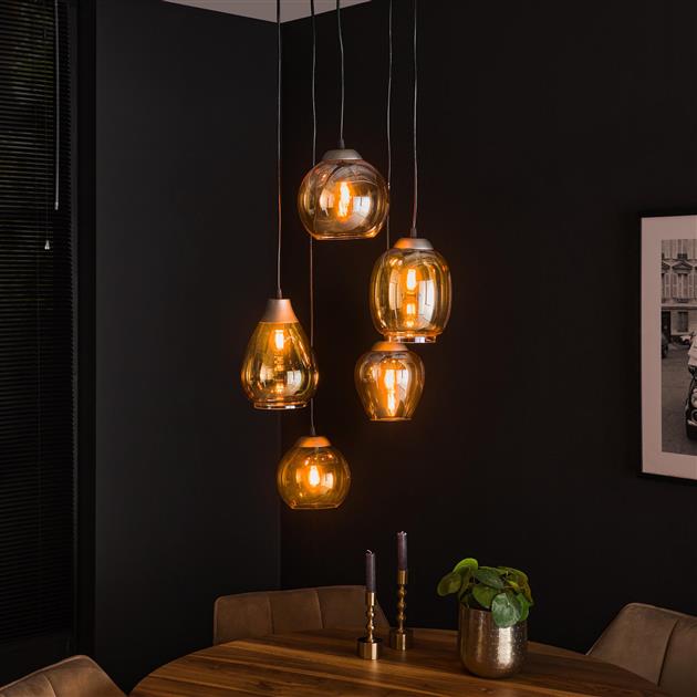 Lampa wisząca 5L stepped mix – grafika-1.