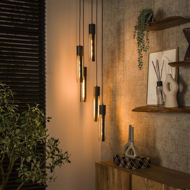 Lampa wisząca 5L stepped tube – grafika-1.