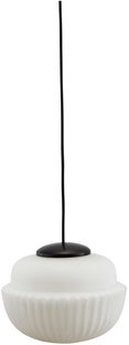 Lampa wisząca Acorn Ø29 cm biała – obraz-1