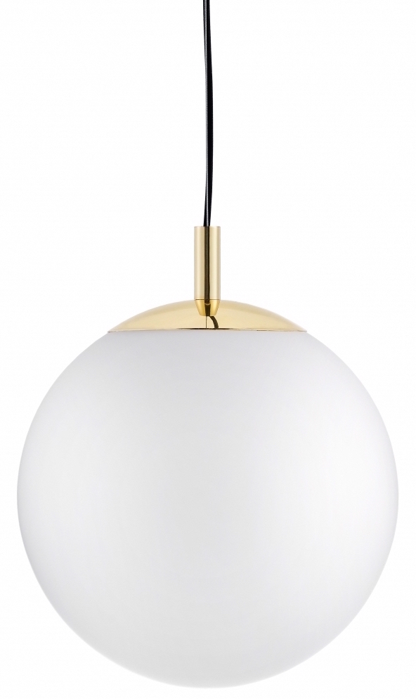 Lampa wisząca Alur M ∅30x160 cm złota-biała – obraz-1