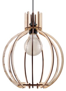 Lampa wisząca ARANCIA naturalne drewno – grafika-1.