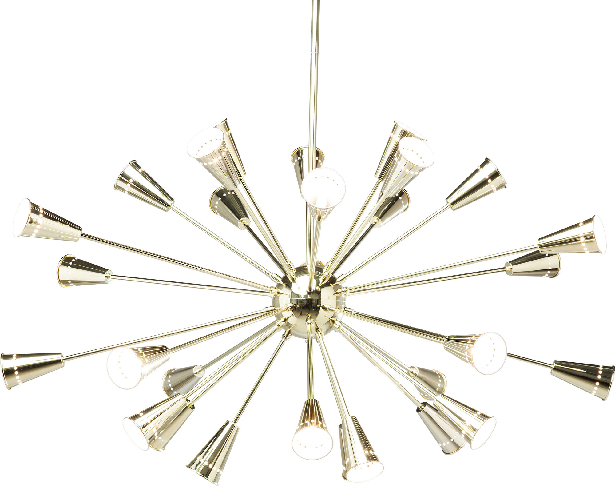 Lampa wisząca Atmosphere 125x134 cm złota – grafika-1.
