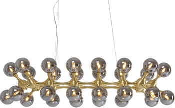 Lustra Atomic Balls Auriu 140cm – imagine-1.