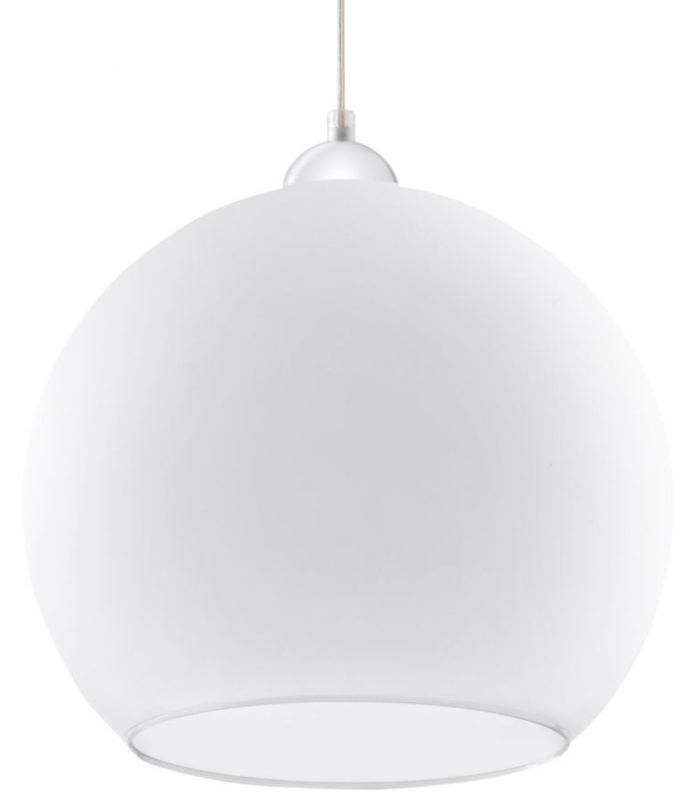 Lampa wisząca BALL biała – grafika-1.